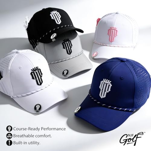 NJF Golf Performance Hats for Men - Image 2