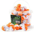 Weighted Practice Golf Balls Plastic 50 Pack by BRAMASOLE