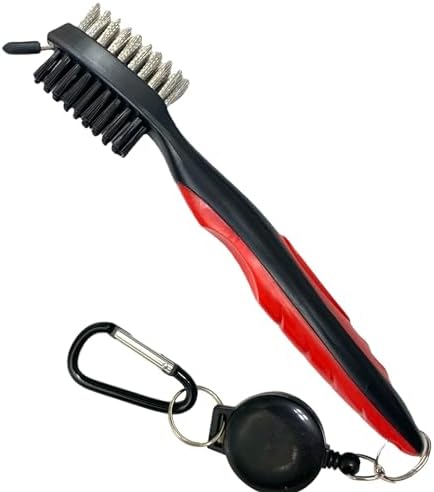 The Golfer's Workshop Golf Club Brush - 2 Ft Retractable Zip-line - Image 5