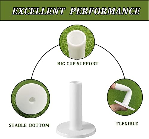 MAZEL Premium Rubber Golf Tees for Mats - Image 2