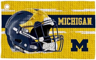 Northwest NCAA Golf Towel, Official Licensed Microfiber Waffle Fabric, by Northwest