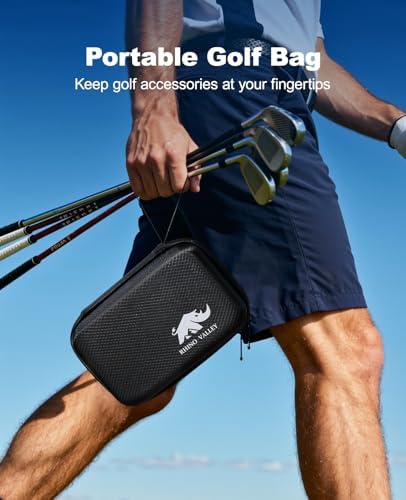 Golf Glove Holder Case, Golf Accessories Organizer Bag - Image 6