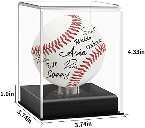 Baseball Display Case, UV Protected Acrylic Cube - Image 2