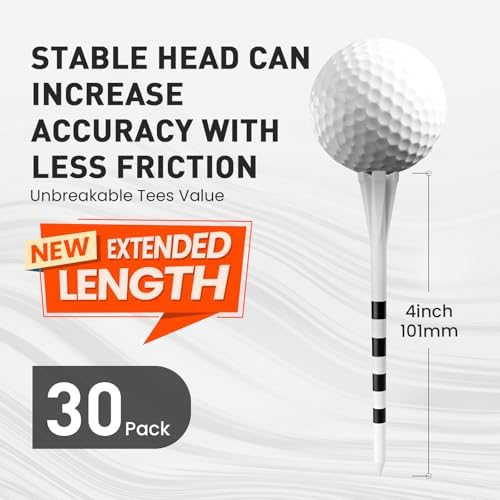 Amy Sport Extra Long Golf Tees Plastic 4 Inch or 5 Inch - Image 2