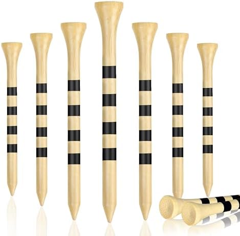 Seticek Natural Wooden Golf Tees 100 Pack by Seticek