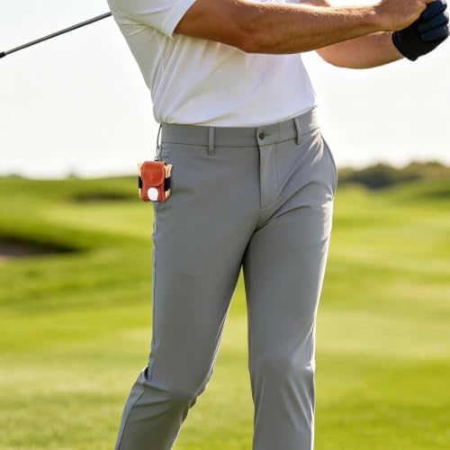 WCRAZYE Leather Golf Ball Bag Pouch - Image 5