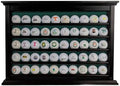 Golf Ball Display Case | Holds 50 Golf Balls | Handcrafted Solid Wood | Four by EurekaGolfProducts