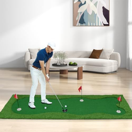 ULTIMATE 10FT Golf Putting Green, Golf Training Mat - Image 6