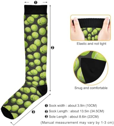 White Baseballs Stitching Compression Sock - Image 4