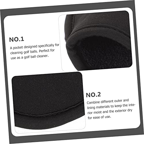 ibasenice Golfing Balls Cleaning Bags Golf Pouch Golf Balls Golf Products - Image 7