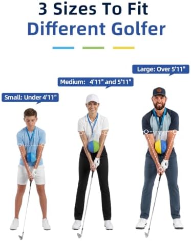 Golf Training Ball Between Arms, The Connector Golf Training Aids - Image 5