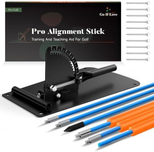 Golf Alignment Sticks Holder, Golf Training Aid by Unknown