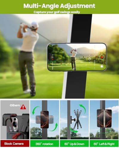 Magnetic Golf Cart Phone Holder, Golf Accessories - Image 4