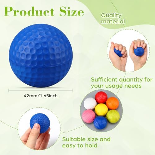 30 Pcs Foam Golf Practice Balls Soft Foam Balls - Image 2