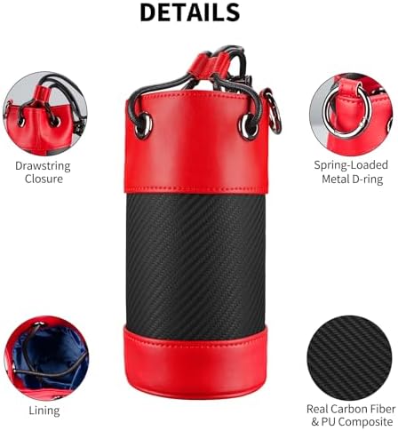 T-carbon Golf Valuables Ball Pouch Holder - Image 3