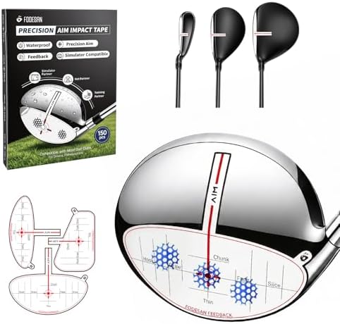 Golf Impact Tape, Golf Training Aid by FODESAN