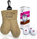 Funny Nut Caddy Blue 69 Golf Ball Holder by ScaleWearDesign