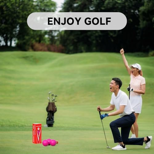 Colored Golf Balls, High Visibility Easy to Find, Blank No Logo - Image 7