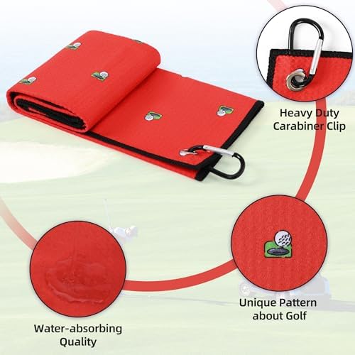Mile High Life Printed Golf Towel, Brush Tool Kit, Divot Repair Tool, - Image 3