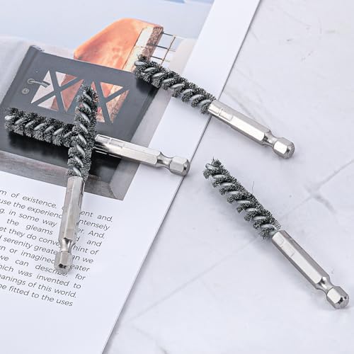 4 Pcs Golf Club Ferrules Hosel Brushes Head Electric Drill Wire Brush - Image 7
