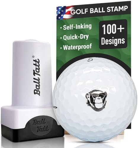 Golf Ball Stamp by BallTatt
