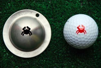 Tin Cup Golf Ball Marking Stencil by SportsBySager