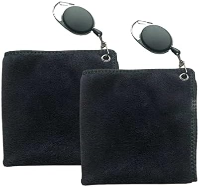 2 Pcs Golf Towels Quick Drying Golf Cleaning Towels by DHinkyoung