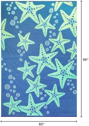 Mad Mats Outdoor Rug, Reversible Plastic Mat - Image 3