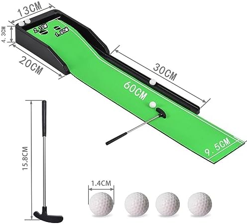 Golf Putting Mat Putting Training Aid - Image 3