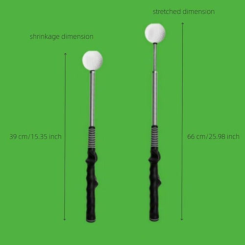 1 Piece Golf Swing Trainer, Retractable Training Aid, Ideal for Golf Practice, Golf Grip Trainer for Men, Enhancing Swing Skills