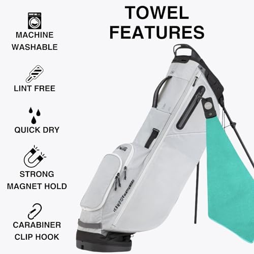 Magnetic Golf Towels for Golf Bags - Image 2