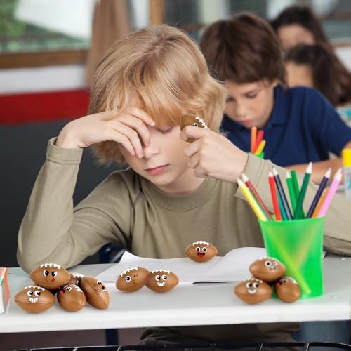 20Pcs Mini Football Stress Ball Mini Football Funny Foam Face Small Foam - Image 4