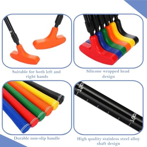 8 Pack Golf Putters for Men Women –Two-Way Mini Golf Putter Set - Image 4