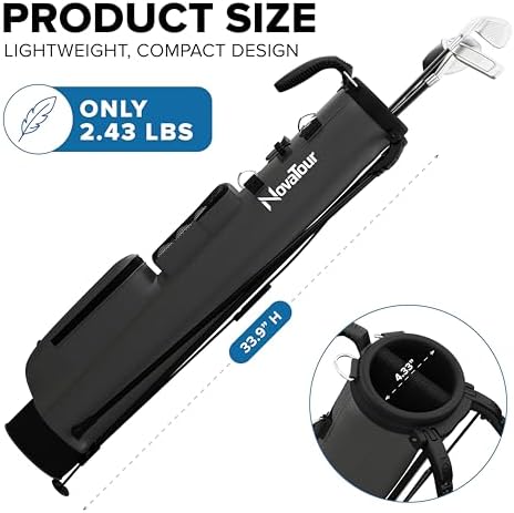 Par 3 Golf Bag, Ultra Lightweight, Small Golf Bag - Image 2