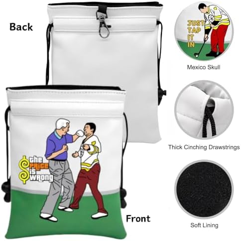 Artpreti Funny Golf Valuables Pouch, Golf Pouch Bag - Image 3
