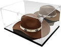 Cowboy Hat Display Case with Dual Mirrors, 3mm Acrylic by ZQYALPSID