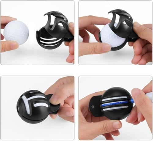 Fade-Resistant Golf Ball Liner, 1 Alignment Tool - Image 2