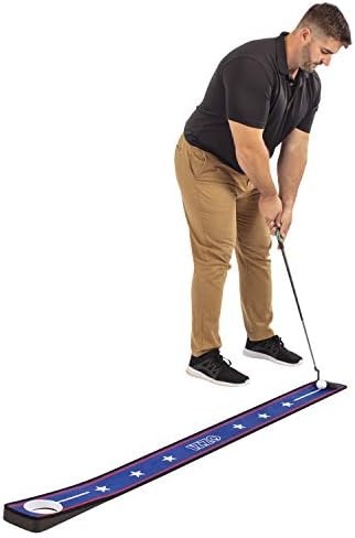 Izzo Golf 6" x6' Patriotic Putting Mat - Image 2