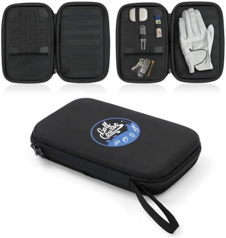 VISEMAN Golf Glove Holder Case, Golf Accessory Case by VISEMAN