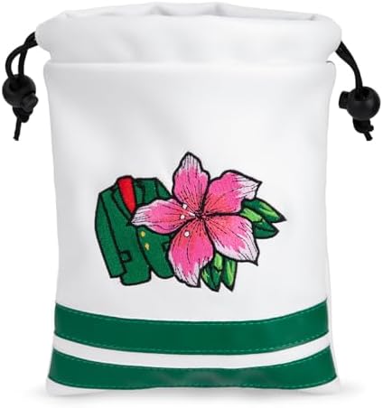 WTLJQQY Golf Valuables Pouch PU Leather Tee Pouch Ball Bag by WTLJQQY