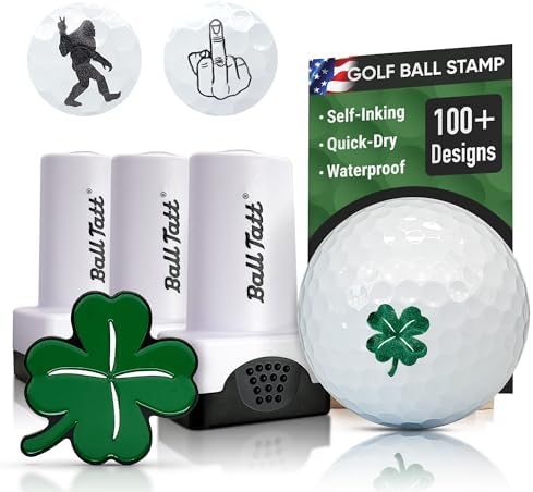 Pro Pack 3X Golf Ball Stampers & Marker by BallTatt