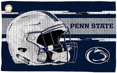 Northwest NCAA Golf Towel, Official Licensed Microfiber Waffle Fabric, by Northwest
