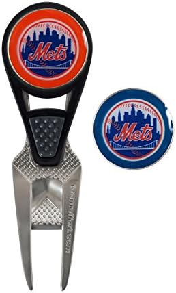 MLB CVX Ball Mark Repair Tool & 2 Ball Markers by TeamEffort
