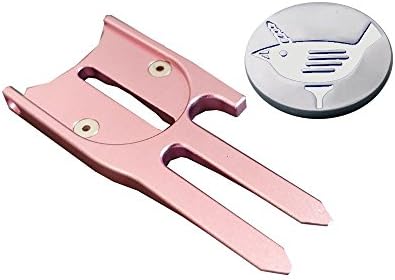 Birdicorn Golf Divot Repair Tool & Golf Ball Marker 6-in-1 Golf Divot Tool by birdicorn
