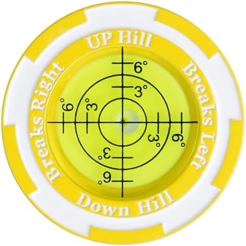 Golf Ball Marker with Bubble Level by Quany+Life
