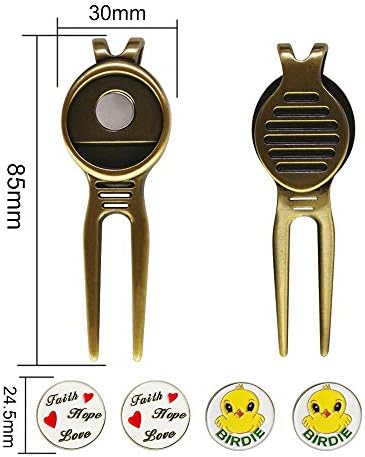 Golf Divot Repair Tool with Ball Marker, A Unique and Multi-Functional Golf - Image 2