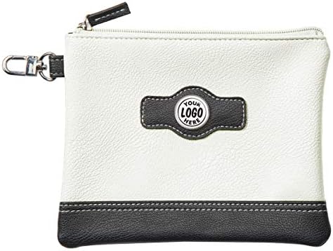 Golf Pouch Custom Logo | Personalized Logo Zipper Golf Accessories Pouch by Clip+Wipes