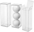 Baluue Golf Ball Container Sleeve 3 pack Clear Pe Storage Box Transparent by Baluue