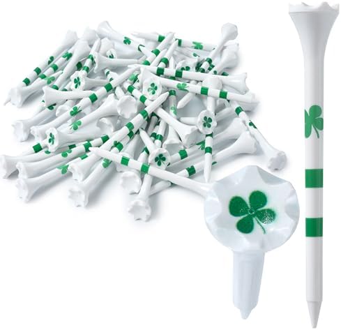 NorthPointe Golf Tees Plastic Combo Length Pack of 50 Includes 3 ¼” Plastic by NorthPointeGolfTees