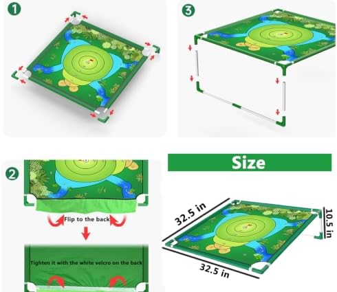 Golf Chipping Game Set, Indoor Outdoor Golf Game - Image 7